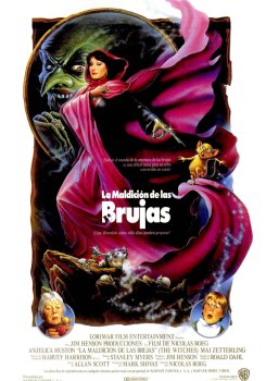 Cartel oficial en español de: La maldición de las brujas