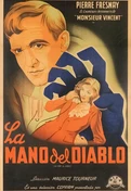 Cartel oficial en español de "La mano del diablo"