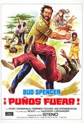 Cartel oficial en español de "¡Puños fuera!