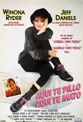 Cartel oficial en español de "Aquí te pillo, aquí te mato"