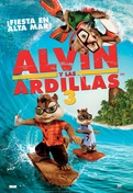 Cartel oficial en español de: Alvin y las ardillas 3