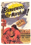 Cartel oficial en español de: ¡Bienvenido, Míster Marshall!