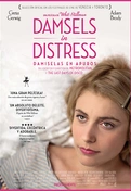 Cartel oficial en español de: Damsels in Distress (Damiselas en apuros)