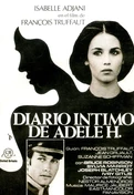 Cartel oficial en español de: Diario íntimo de Adela H. Cartel oficial en español de: Diario íntimo de Adela H.