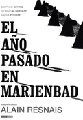 Cartel oficial en español de: El año pasado en Marienbad Cartel oficial en español de: El año pasado en Marienbad