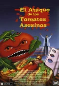 Cartel oficial en español de: El ataque de los tomates asesinos