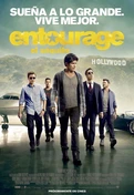 Cartel oficial en español de: Entourage (El séquito)