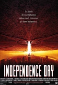 Cartel oficial en español de: Independence Day
