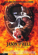 Cartel oficial en español de: Viernes 13: Jason se va al Infierno
