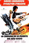 Cartel oficial en español de: La carrera de la muerte del año 2000