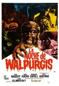 Cartel oficial en español de: La noche de Walpurgis Cartel oficial en español de: La noche de Walpurgis