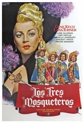 Cartel oficial en español de: Los tres mosqueteros (1948) Cartel oficial en español de: Los tres mosqueteros (1948)