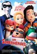 Cartel oficial en español de: Los superhéroes Cartel oficial en español de: Los superhéroes