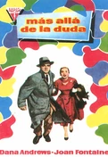 Cartel oficial en español de: Más allá de la duda (1956) Cartel oficial en español de: Más allá de la duda (1956)