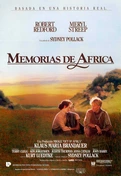 Cartel oficial en español de: Memorias de África Cartel oficial en español de: Memorias de África