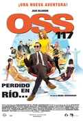 Cartel oficial en español de: OSS 117: Perdido en Río Cartel oficial en español de: OSS 117: Perdido en Río