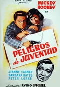 Cartel oficial en español de: Peligros de juventud Cartel oficial en español de: Peligros de juventud