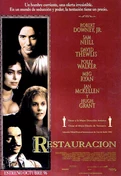 Cartel oficial en español de: Restauración Cartel oficial en español de: Restauración