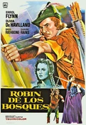 Cartel oficial en español de: Robin de los bosques (1938) Cartel oficial en español de: Robin de los bosques (1938)