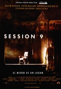 Cartel oficial en español de: Session 9