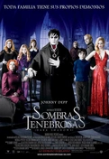 Cartel oficial en español de: Sombras tenebrosas (Dark Shadows)