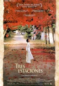 Cartel oficial en español de: Tres estaciones Cartel oficial en español de: Tres estaciones