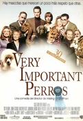 Cartel oficial en español de: Very Important Perros