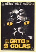 Cartel oficial en español de: El gato de las nueve colas Cartel oficial en español de: El gato de las nueve colas