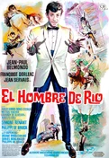 Cartel oficial en español de: El hombre de Río