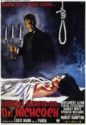 Cartel oficial en español de: El horrible secreto del doctor Hichcock Cartel oficial en español de: El horrible secreto del doctor Hichcock