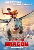 Cartel oficial en español de: El jinete del dragón Cartel oficial en español de: El jinete del dragón