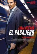 Cartel oficial en español de: El pasajero