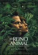 Cartel oficial en español de: El reino animal