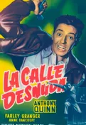 Cartel oficial en español de: La calle desnuda Cartel oficial en español de: La calle desnuda