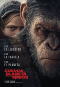 Cartel oficial en español de: La guerra del planeta de los simios Cartel oficial en español de: La guerra del planeta de los simios