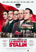 Cartel oficial en español de: La muerte de Stalin