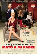 Cartel oficial en español de: La noche que mi madre mató a mi padre Cartel oficial en español de: La noche que mi madre mató a mi padre