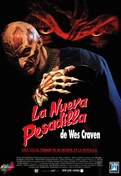 Cartel oficial en español de: La nueva pesadilla de Wes Craven