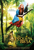 Cartel oficial en español de: La pequeña bruja Cartel oficial en español de: La pequeña bruja