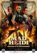 Cartel oficial en español de: Mad Heidi