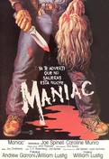 Cartel oficial en español de: Maniaco (Maniac) Cartel oficial en español de: Maniaco (Maniac)