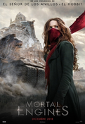 Cartel oficial en español de: Mortal Engines