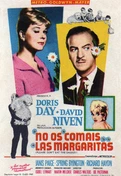Cartel oficial en español de: No os comáis las margaritas Cartel oficial en español de: No os comáis las margaritas