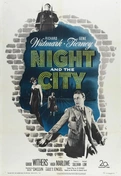 Cartel oficial en español de: Noche en la ciudad Cartel oficial en español de: Noche en la ciudad