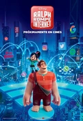 Cartel oficial en español de: Ralph rompe Internet Cartel oficial en español de: Ralph rompe Internet