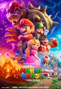 Cartel oficial en español de: Super Mario Bros: La película Cartel oficial en español de: Super Mario Bros: La película