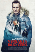 Cartel oficial en español de: Venganza bajo cero Cartel oficial en español de: Venganza bajo cero