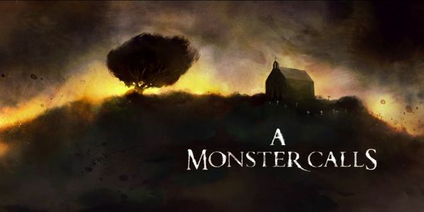 Imagen de un fotograma de Video de los títulos de crédito de "Un monstruo viene a verme"